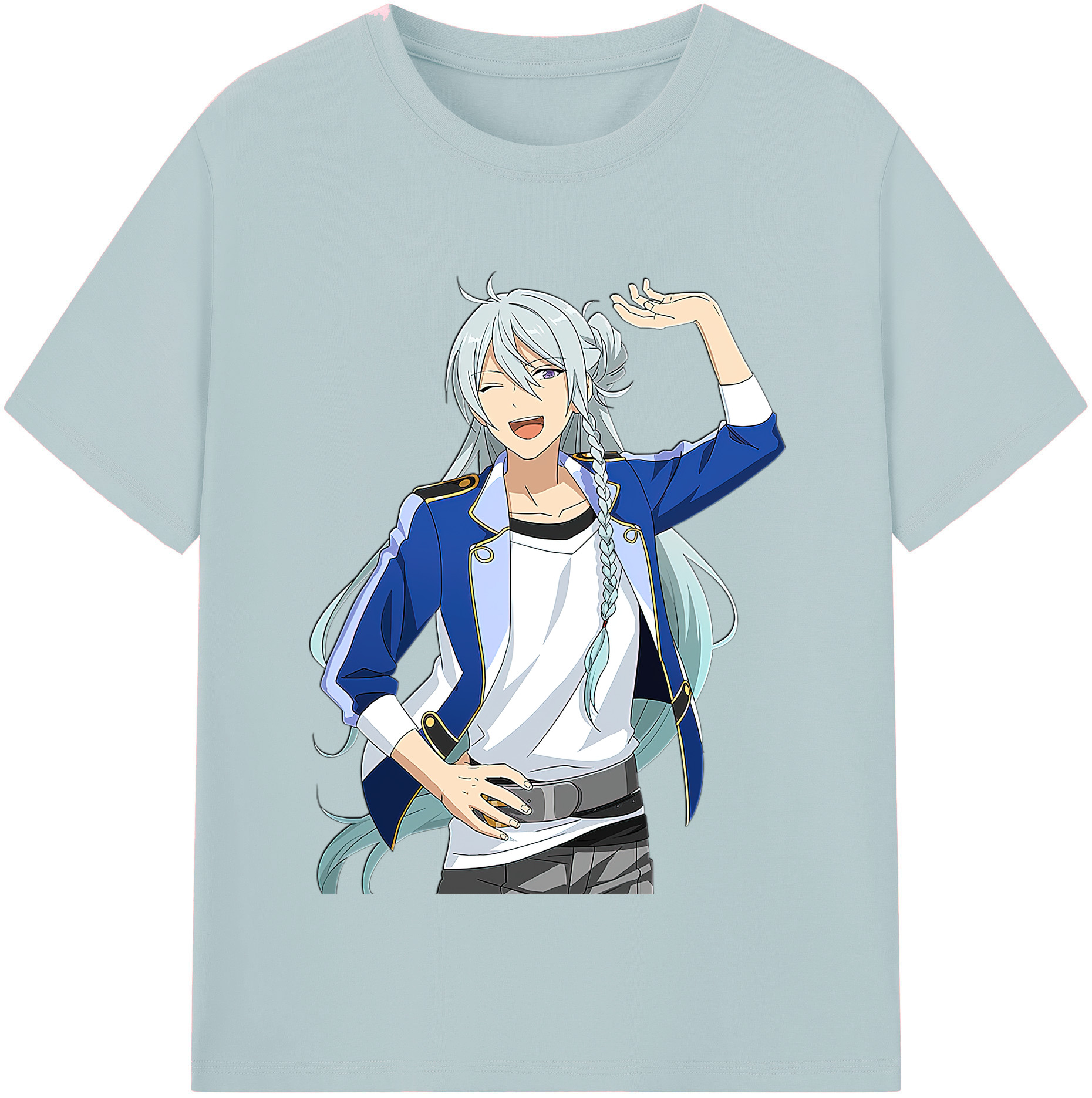 （画像用） あんさんぶるスターズ! Ensemble Stars 綿100％半袖Tシャツ（フロントプリント）